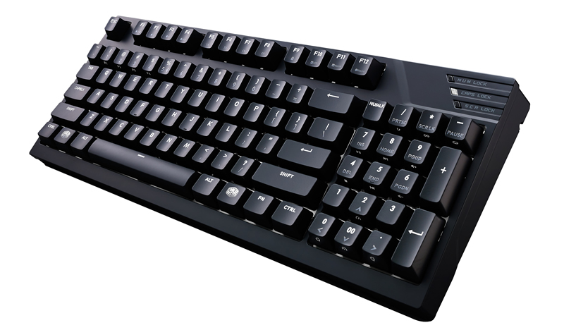 Gaming Keyboard Cooler Master Mechanical Masterkeys Pro M White LEDs 131017